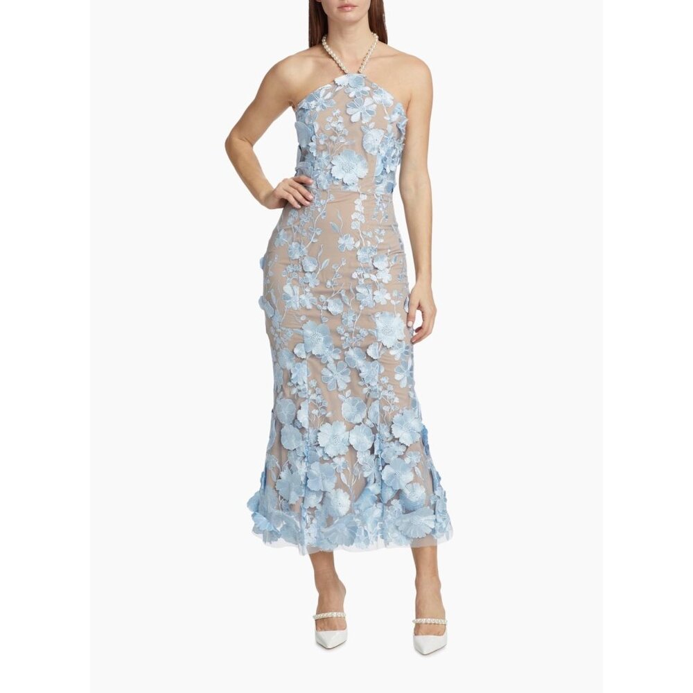 Elliatt Women's Jules Dress Floral Appliqué Midi-Dress